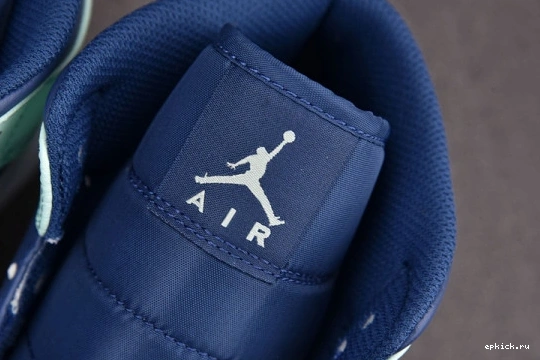 Rep EP 554725-413 554725-413 Mid Blue Jordan 1 Mint 0317